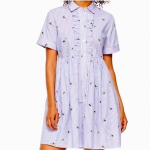 KATE SPADE ABUZZ POPLIN DRESS